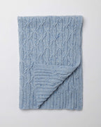 Eternal Cable Cashmere Blanket