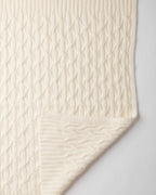 Eternal Cable Cashmere Blanket