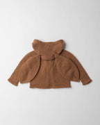 Bunny Hooded Cashmere Cardigan