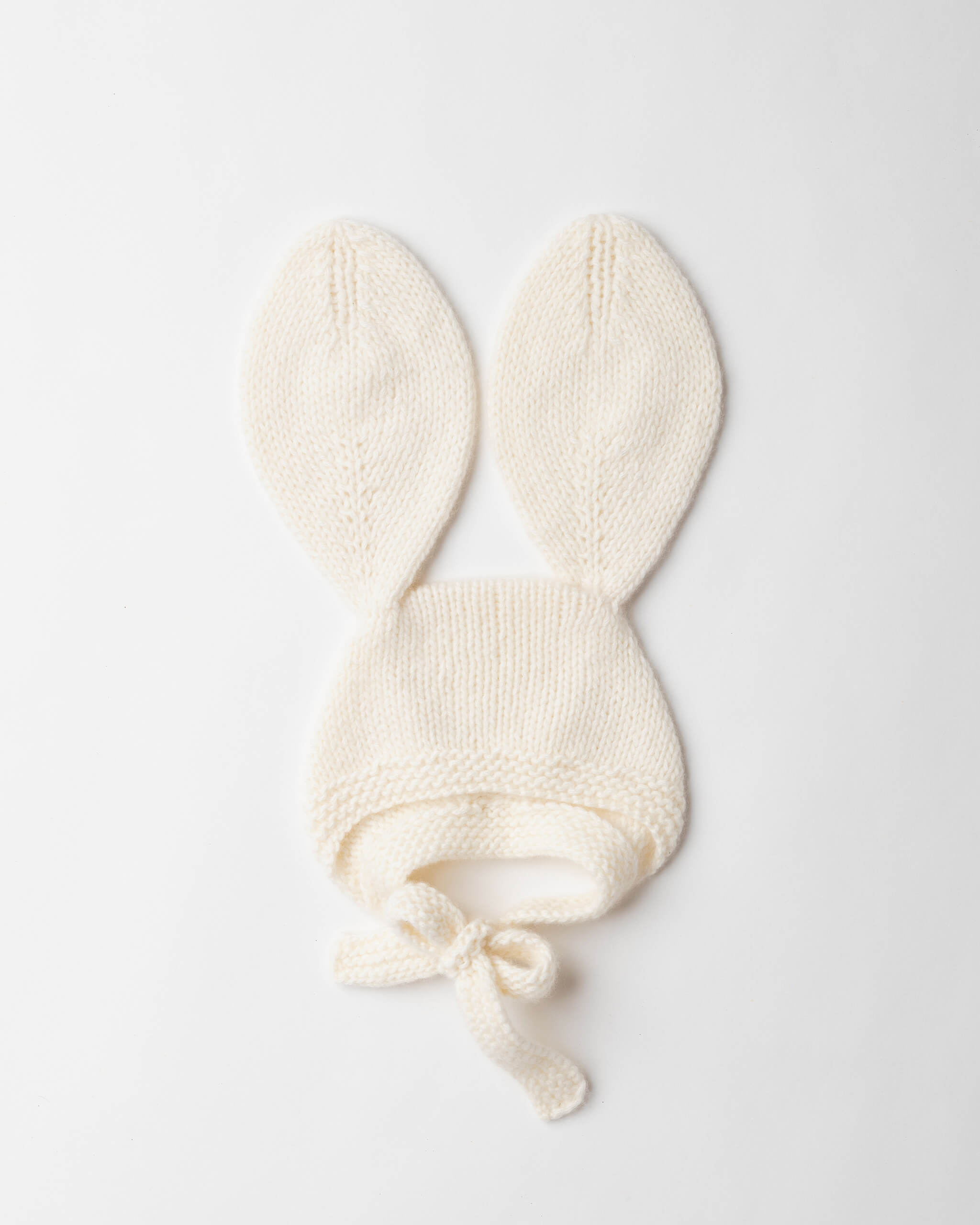 Chunky Cashmere Bunny Bonnet