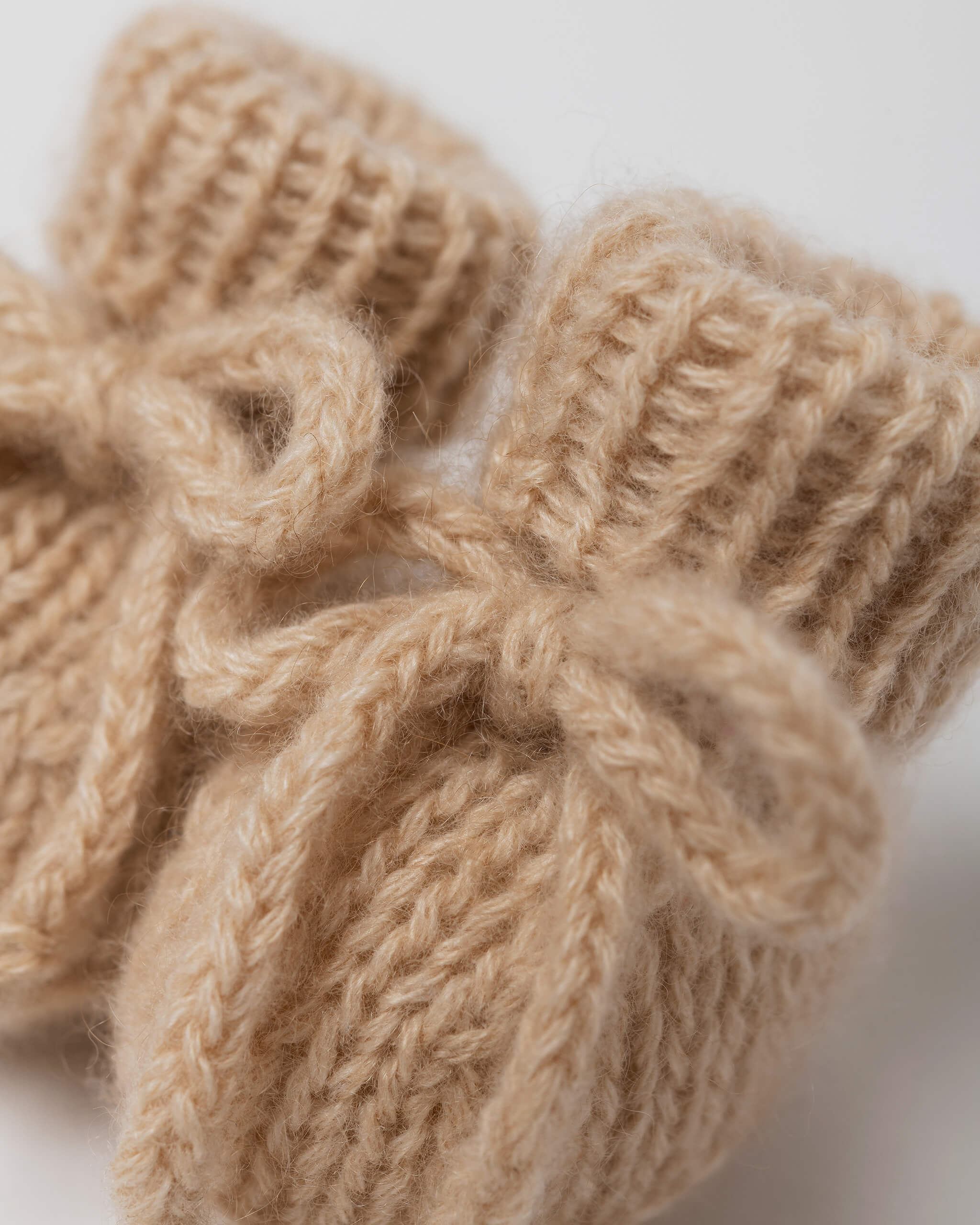 Petite Knot Cashmere booties