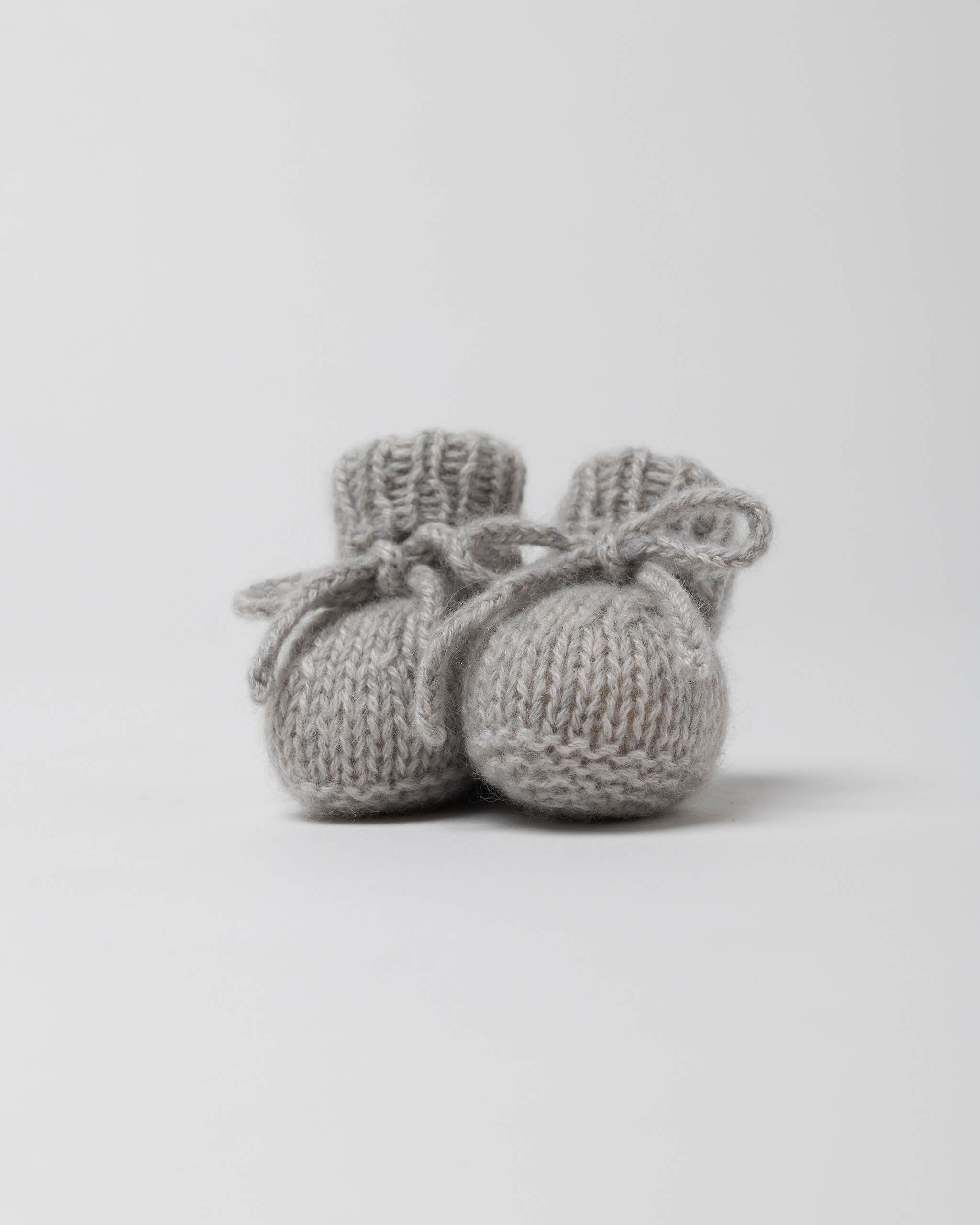Petite Knot Cashmere booties