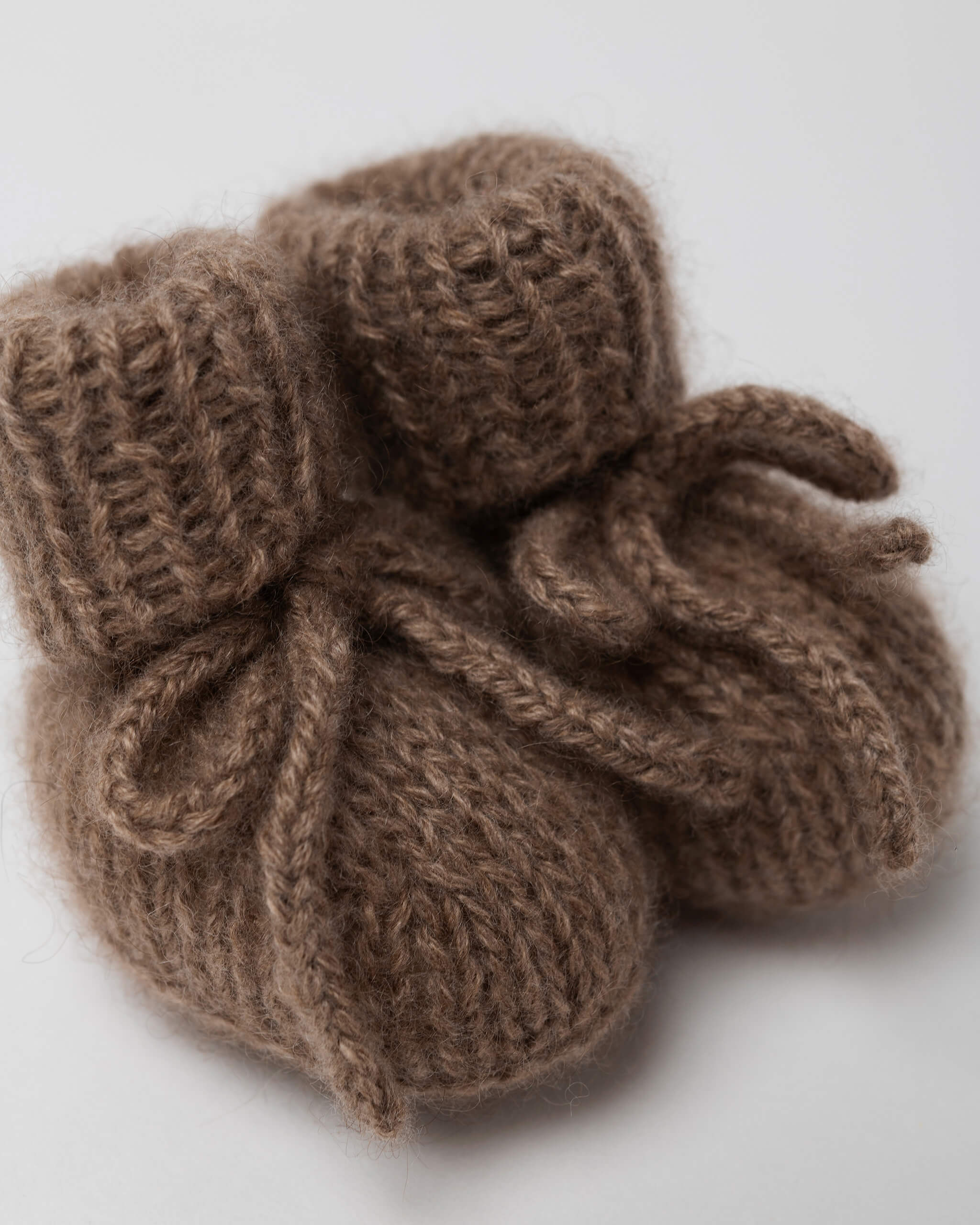 Petite Knot Cashmere booties