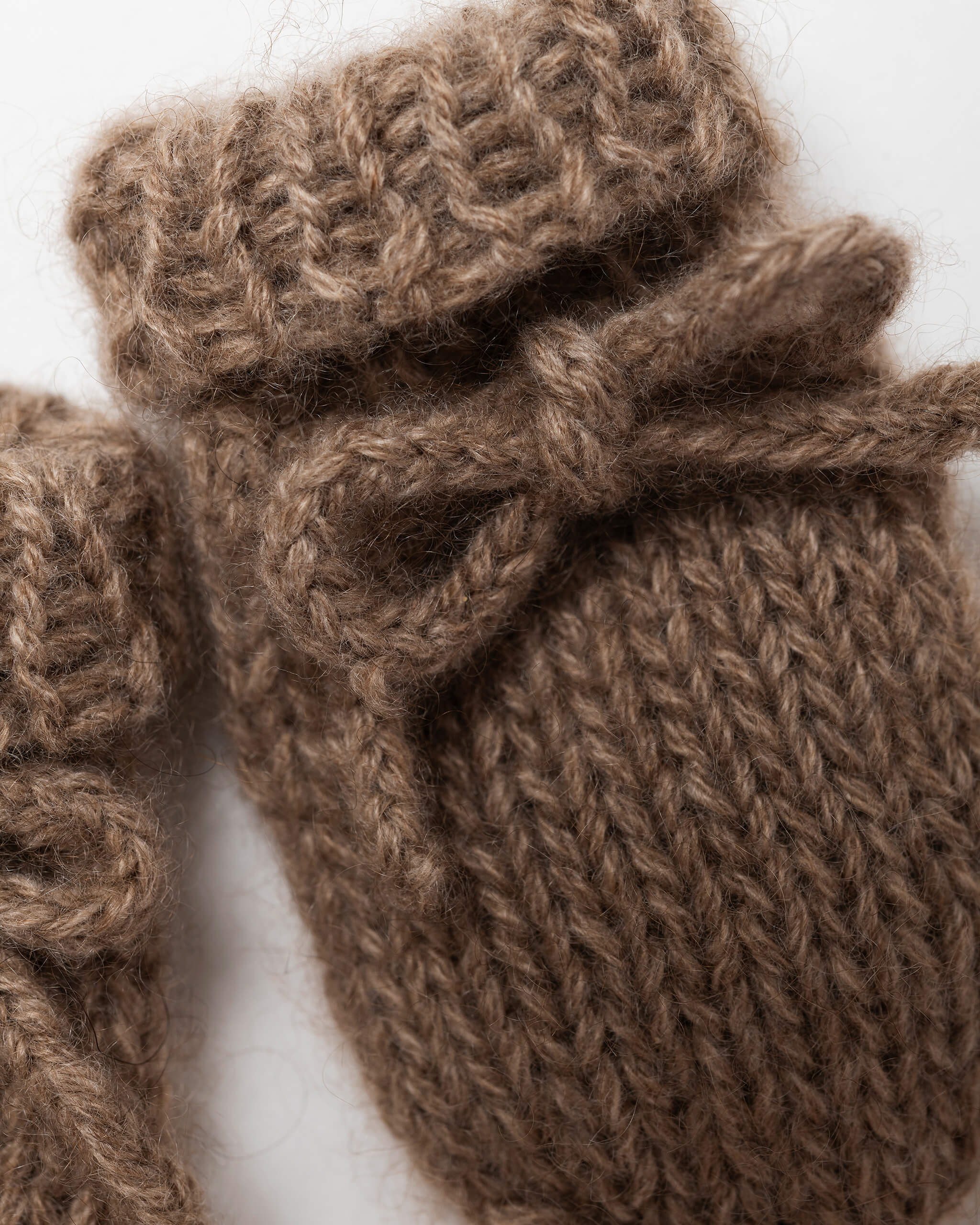 Petite Knot Cashmere Mittens