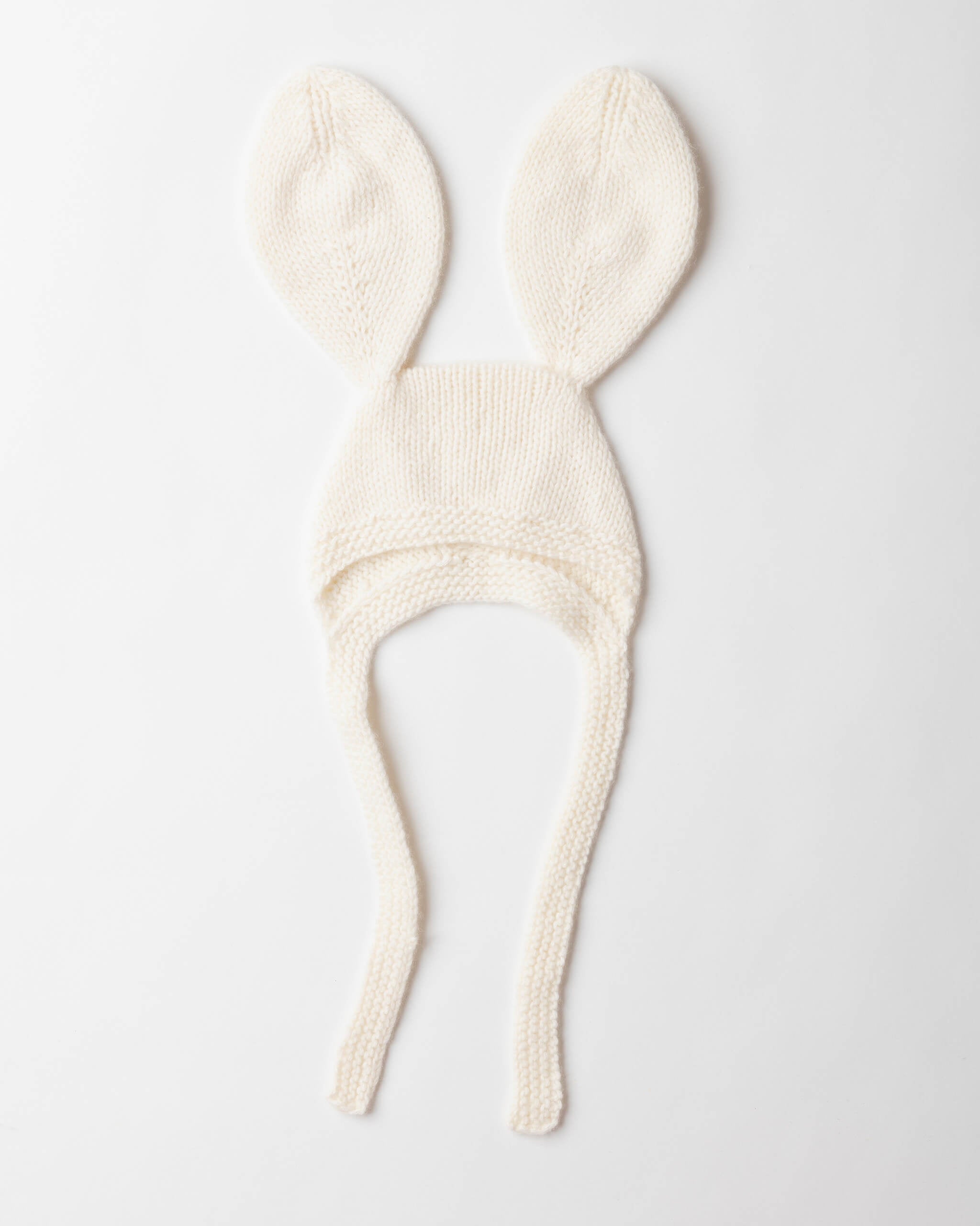 Chunky Cashmere Bunny Bonnet