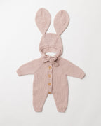 Winter Cocoon Cashmere All-In-One with Bunny Bonnet Set