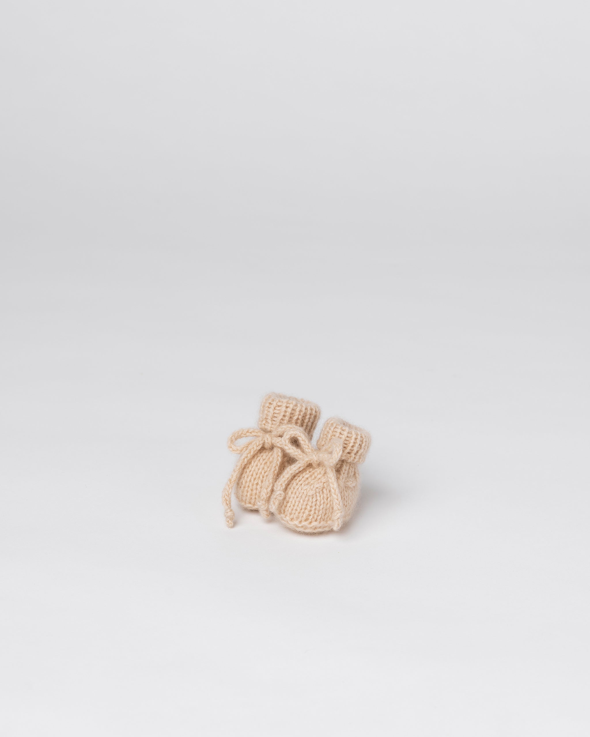 Petite Knot Cashmere booties