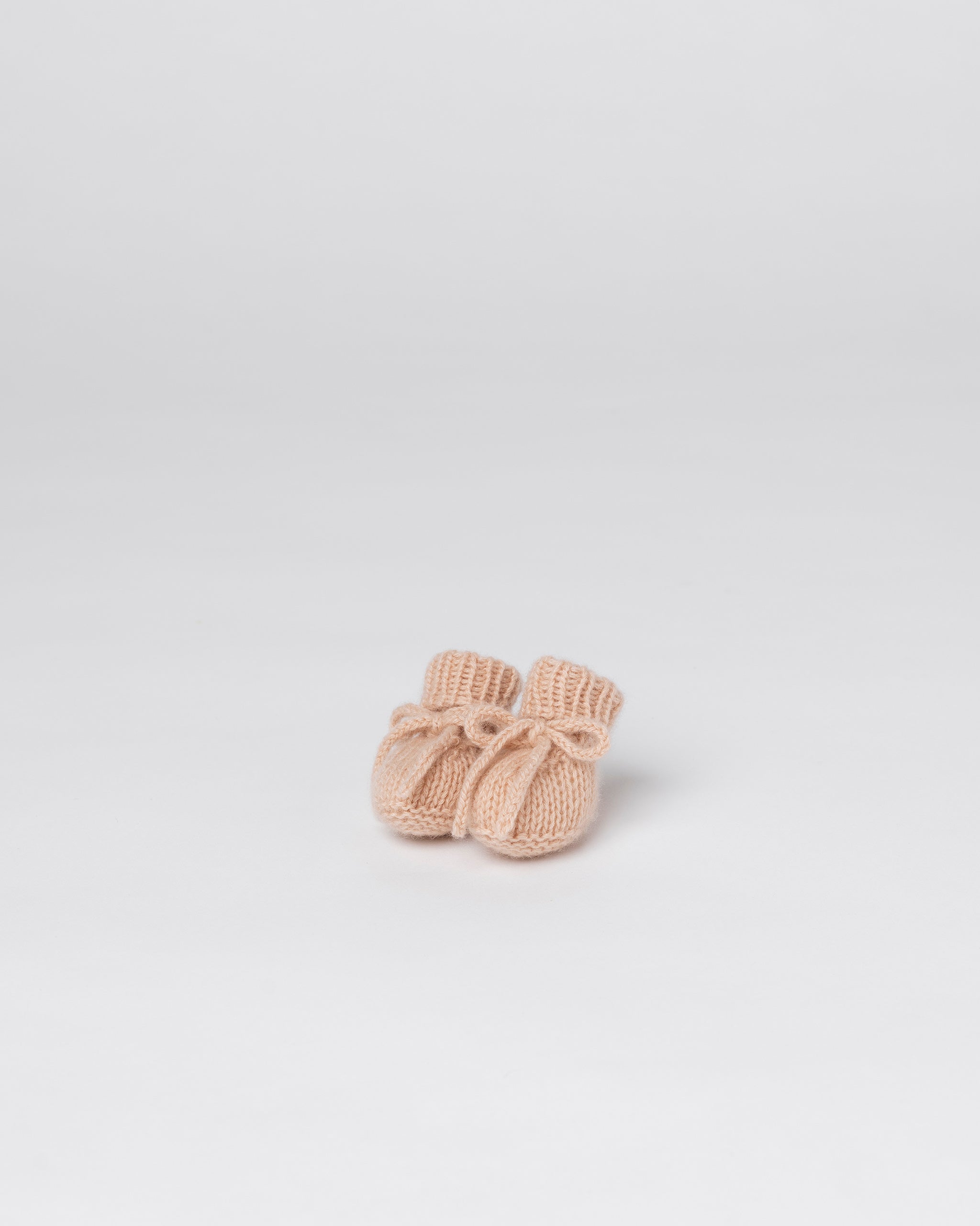 Petite Knot Cashmere booties