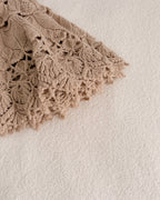 The Legacy Round Crochet Cashmere Blanket