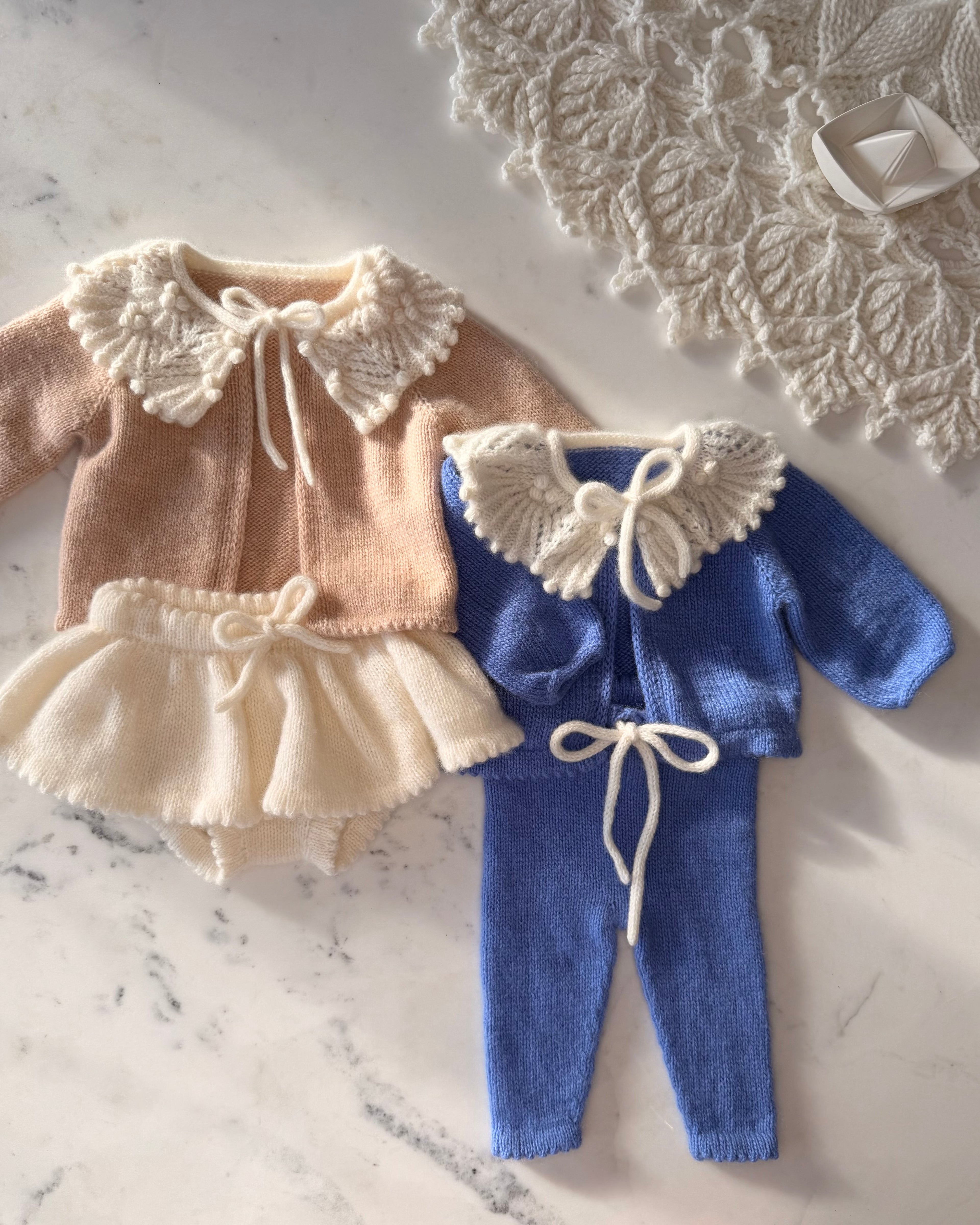 Picot Cashmere Leggings