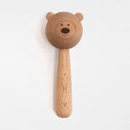 Wooden Bear Rattle